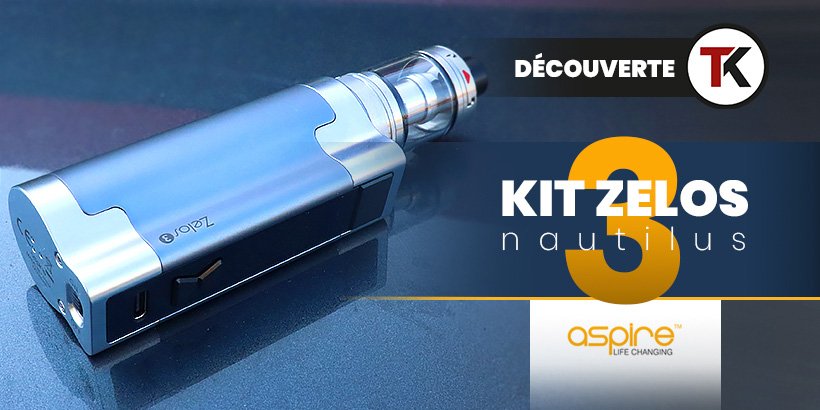 Kit Zelos Nautilus 3 : le sous-marin enfin au sommet ? 23 Test et avis sur le kit complet Zelos 3 Nautilus 3 d'Aspire