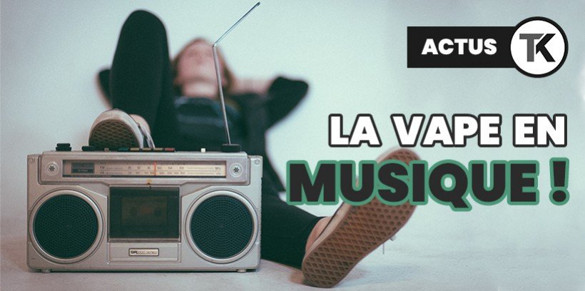 Quand la vape s'incruste dans la musique