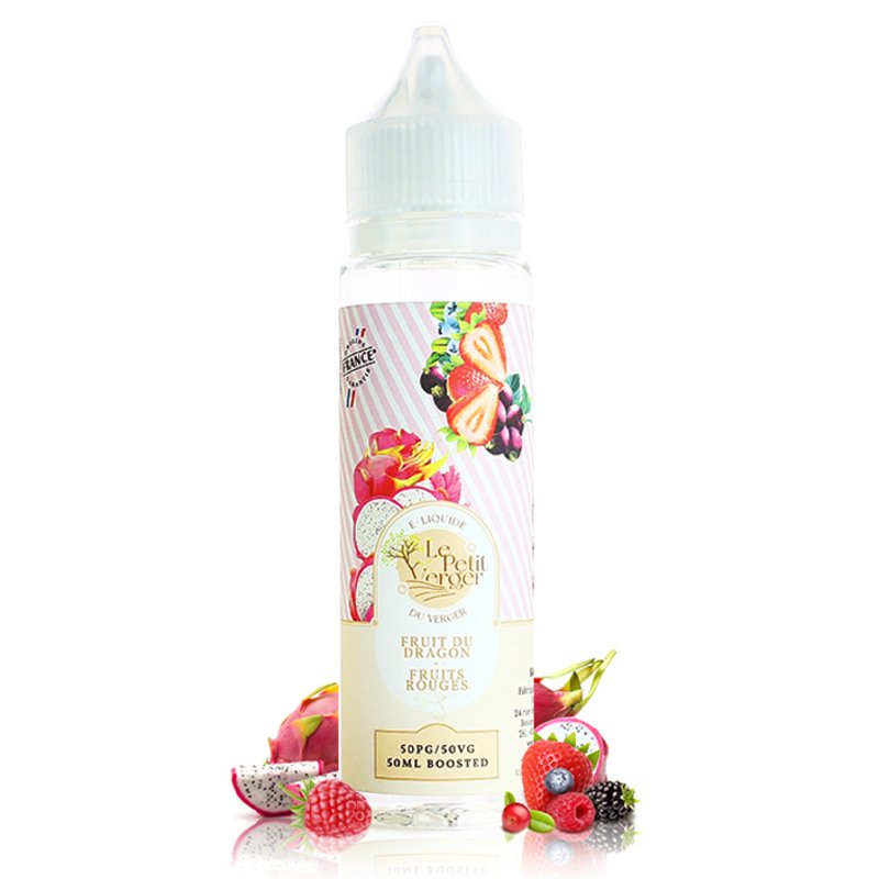 Les 6 Meilleurs E-liquides et Arômes DIY - Juin 2022 16 Top e-liquide juin 2022 : E-liquide Fruit du Dragon Fruits Rouges 50ml Le Petit Verger - Savourea