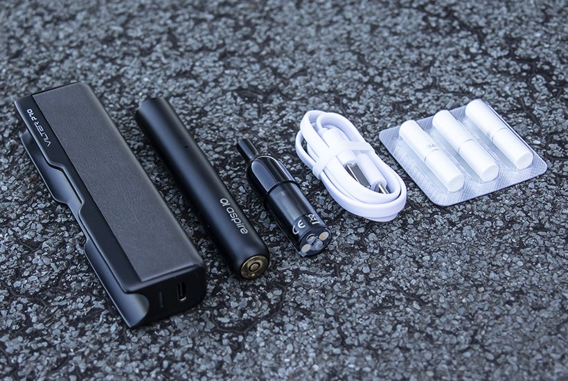 Top Krono : kit Vilter Pro par Aspire - #avecetsansfiltre 18 Le kit complet Vilter Pro contient de base une powerbank externe