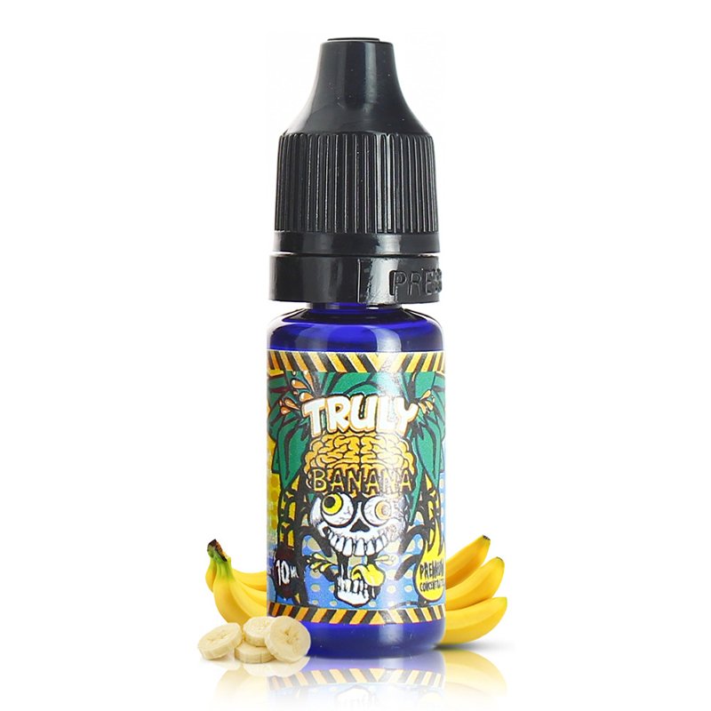 Les 6 Meilleurs E-liquides & Arômes DIY – Août 2022 18 Arôme concentré Banana Truly 10ml – Chill Pill