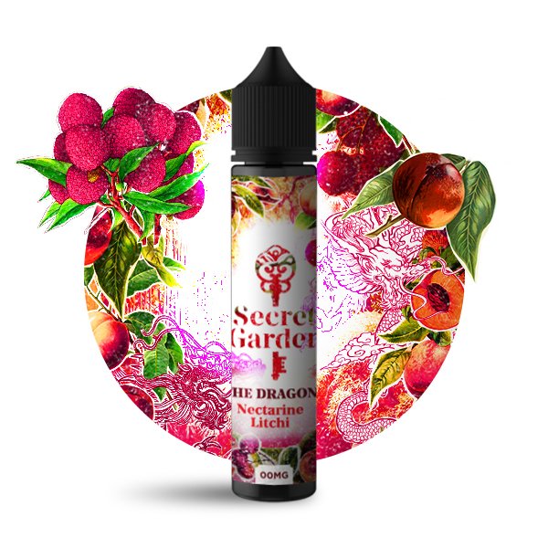 Dégustation des e-liquides Secret Garden : les fruits sont la clé 19 Visuel Secret Garden 50ml The Dragon