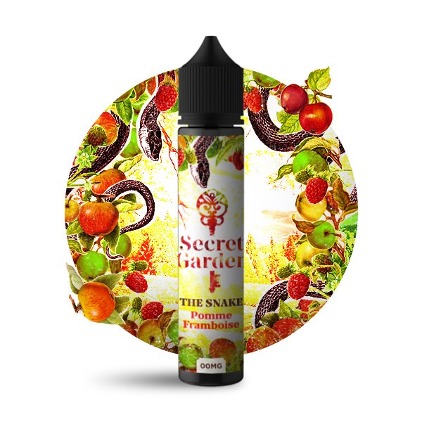 Dégustation des e-liquides Secret Garden : les fruits sont la clé 15 Visuel Secret Garden 50ml The Snake 1
