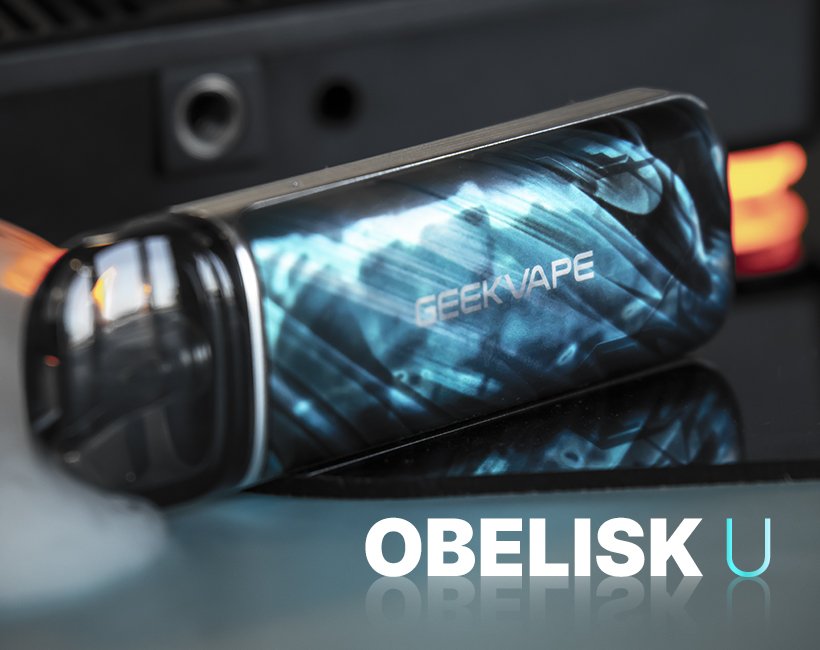 U Series : lequel des 3 kits pods Geek Vape choisir ? 28 Design du kit pod Obelisk U
