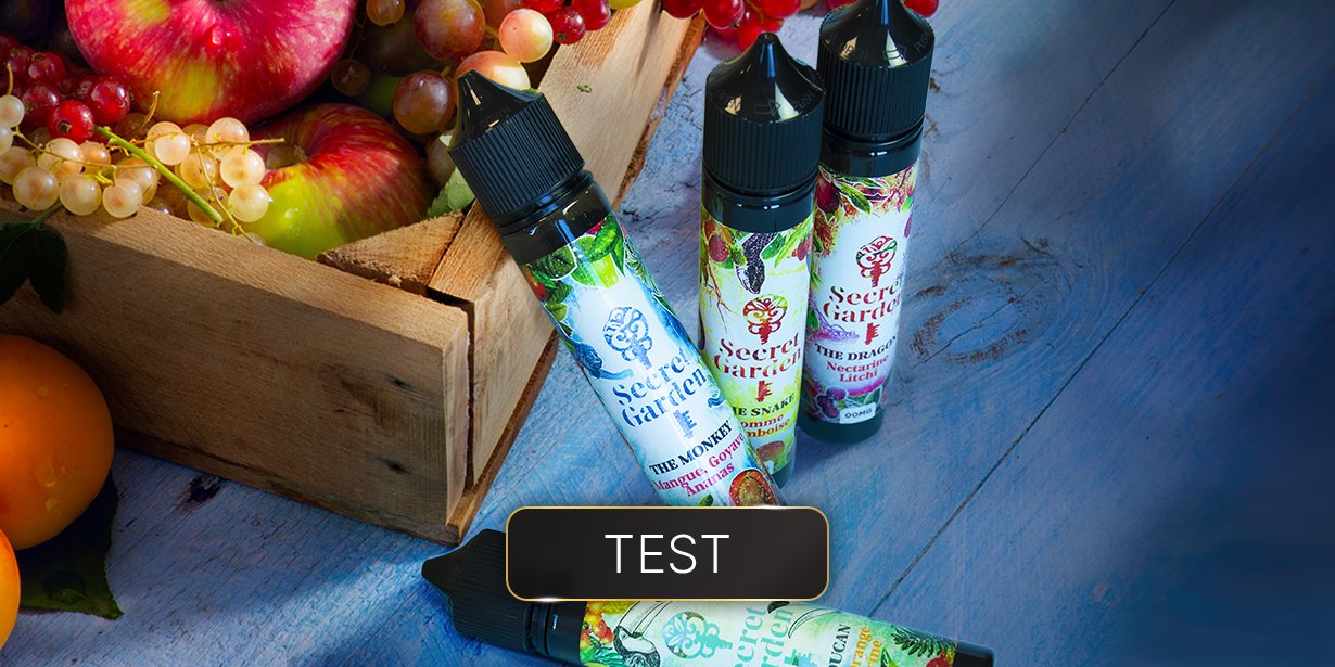 Dégustation des e-liquides Secret Garden : les fruits sont la clé 12 Dégustation et avis sur les e-liquides Secret Garden