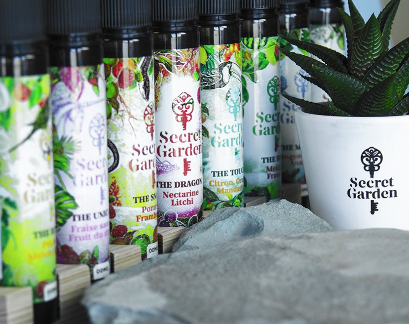 Dégustation des e-liquides Secret Garden : les fruits sont la clé 14 test eliquides secret garden 50ml presentation 1