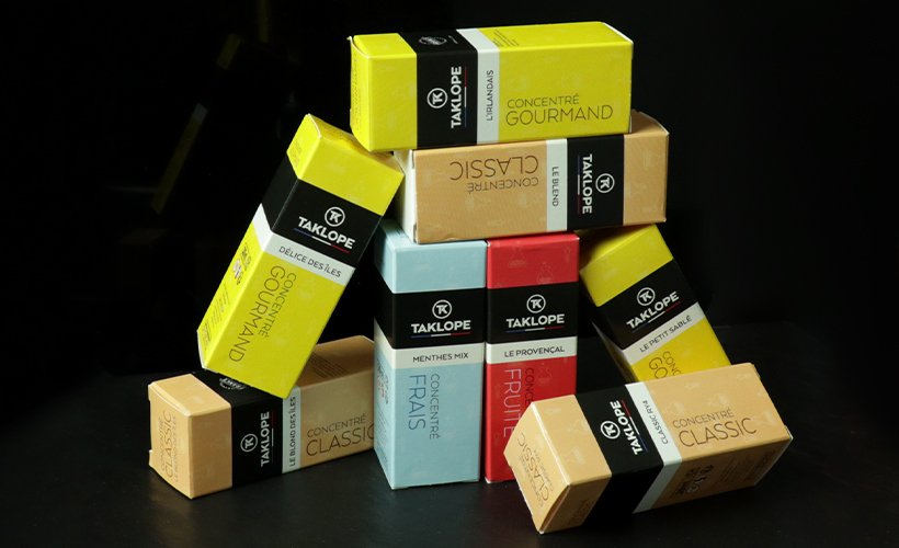 Arômes DIY Taklope : moins de produit, plus d’économie ! 12 Arômes concentrés Taklope 10%