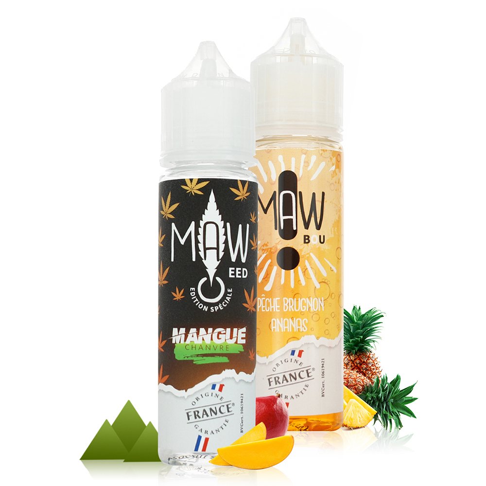 Les Nouveautés du Vapexpo déjà dispo sur Taklope.com 20 E-liquides Maw Vape Or DIY