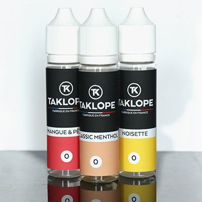 E-Liquides & DIY Taklope : 19 saveurs, des inédits, de grands retour et toujours un petit prix ! 33 Voir les e-liquides Taklope Classique 50ml