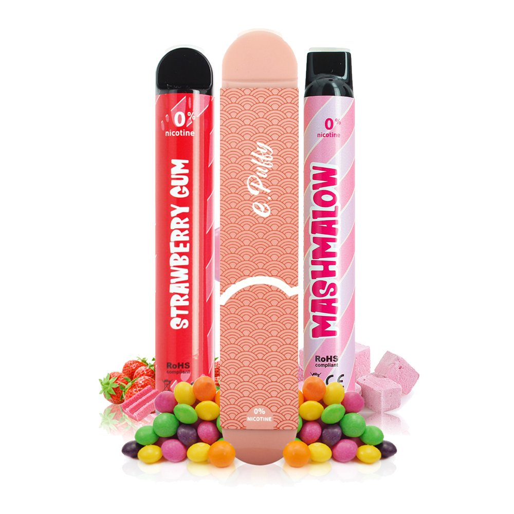 E-cigarettes & e-liquides : une sélection qui file des frissons ! 32 E-cigarettes Puff saveur bonbon
