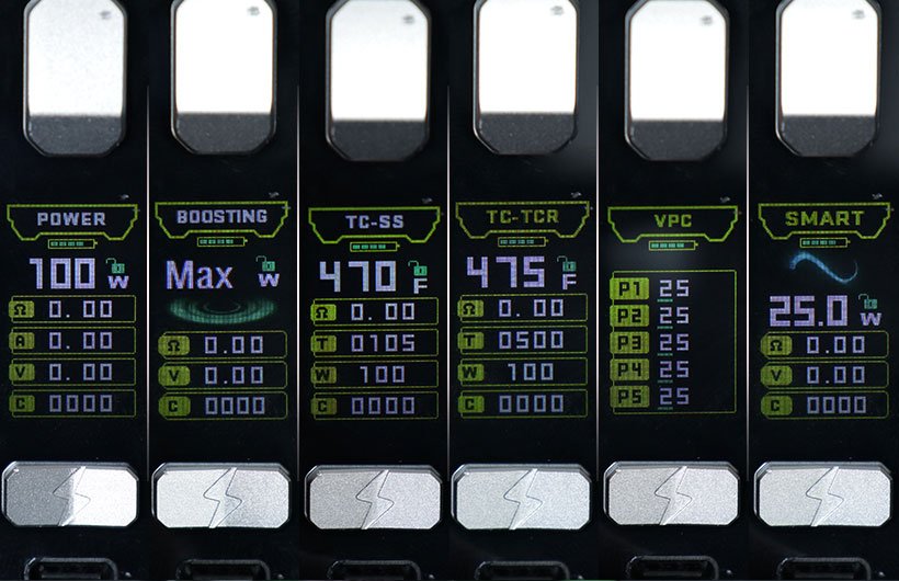 Top Krono : kit Aegis E100 Eteno par Geek Vape - Un pod pour la solo 27 Le chipset du mod Aegis Eteno 100W inclut 8 modes de vape