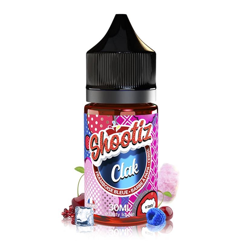E.Tasty Shootiz : 5 arômes fruités pour les fans de gourmandise
