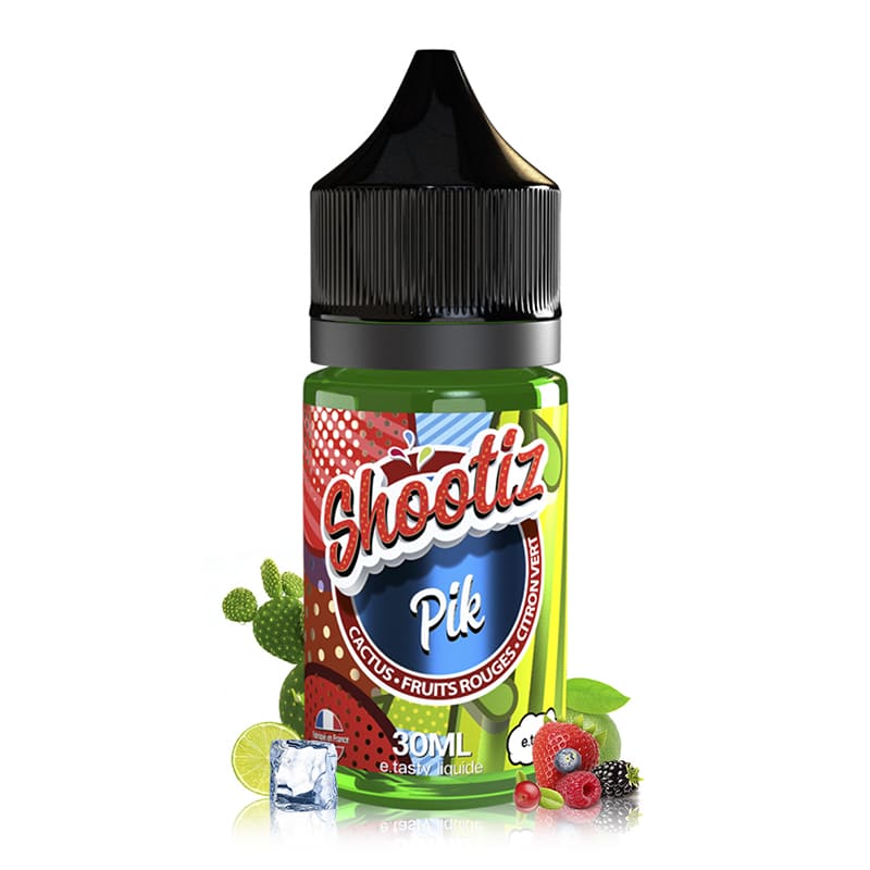 E.Tasty Shootiz : 5 arômes fruités pour les fans de gourmandise 16 Arômes DIY Pik Shootiz E.Tasty
