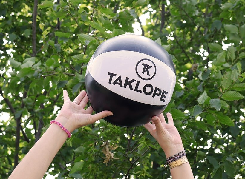 6 nouveaux Goodies Taklope à emporter avec vous cet été ! 25 Ballon de plage Taklope