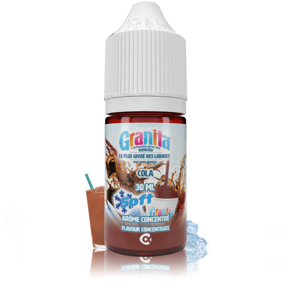 Les 6 Meilleurs e-liquides et arômes DIY de Juin 2023 21 Arôme concentré Cola 30ml Granita Soft - Alfaliquid