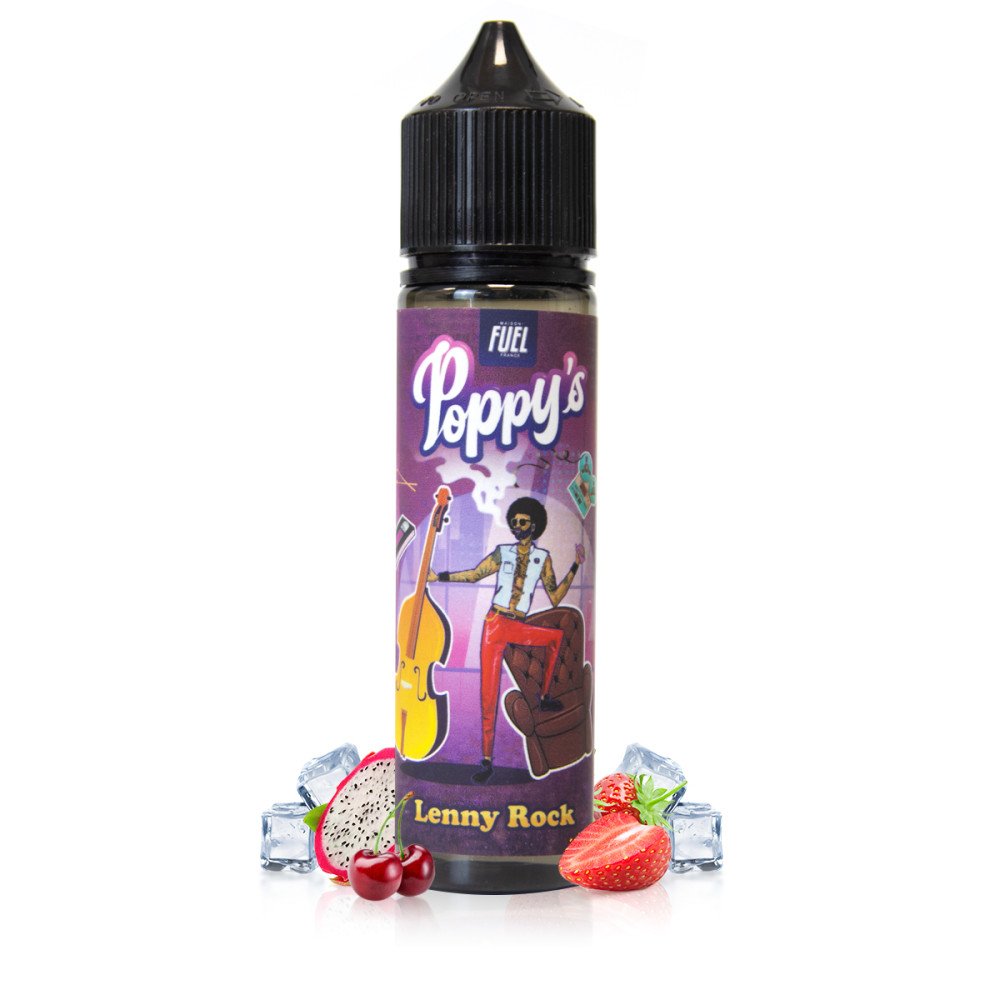 Les 6 Meilleurs e-liquides et arômes DIY de Juin 2023 16 E-liquide Lenny Rock 50ml Poppy's - Maison Fuel