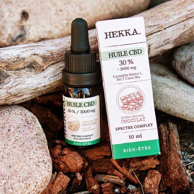 Les CBD Gummies et huiles CBD friandises Hekka, enfin sur TK ! 40 Huile CBD 30% Chocolat - Hekka