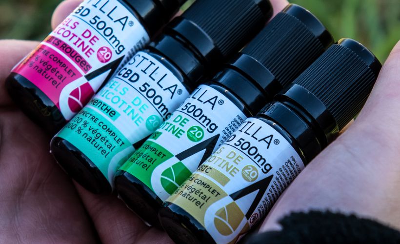 Nouveauté e-liquide : Stilla marie CBD & Sels de nicotine ! 29 Stilla e-liquides avec CBD 500mg