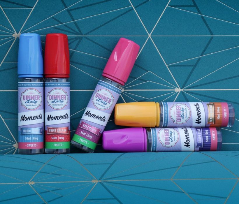 Le meilleur de la vape pour la rentrée 2022 33 E-liquides Moments - Dinner Lady