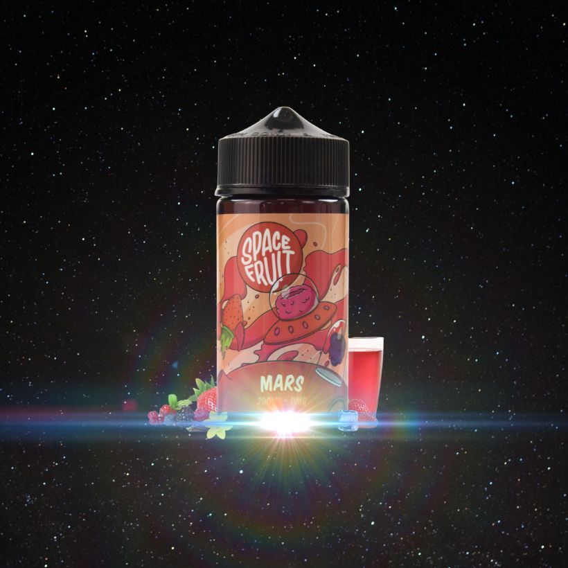 5 Cadeaux de Saint-Valentin, pour l'amour de la vape 46 E-liquide Mars 200ml - Space Fruits
