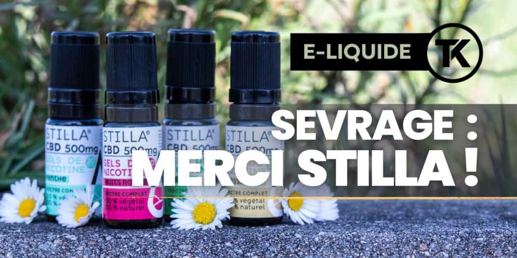 Nouveaut e-liquide : Stilla marie CBD & Sels de nicotine ! - Taklope blog