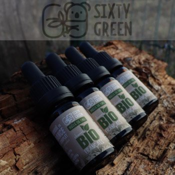 CBD : la peur en avion, c'est du passé ! 20 Huiles CBD Sixty Green