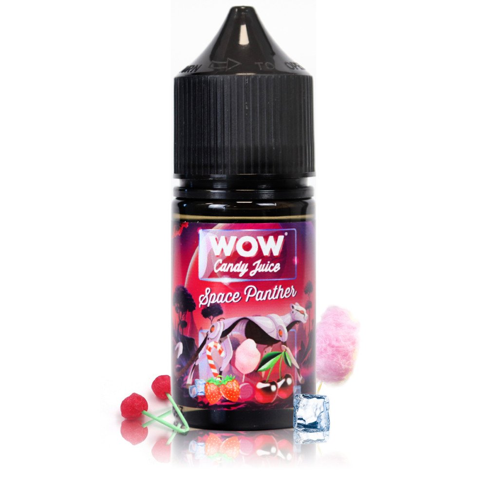 Les 6 Meilleurs e-liquides et arômes DIY de Juillet 2023 20 Concentré Space Panther 30ml Wow Candy Juice - Made in Vape