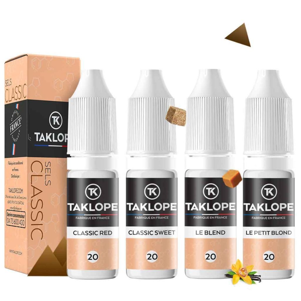Quel e-liquide choisir ? #MoisSansTabac2021 55 Pack Classic - Taklope