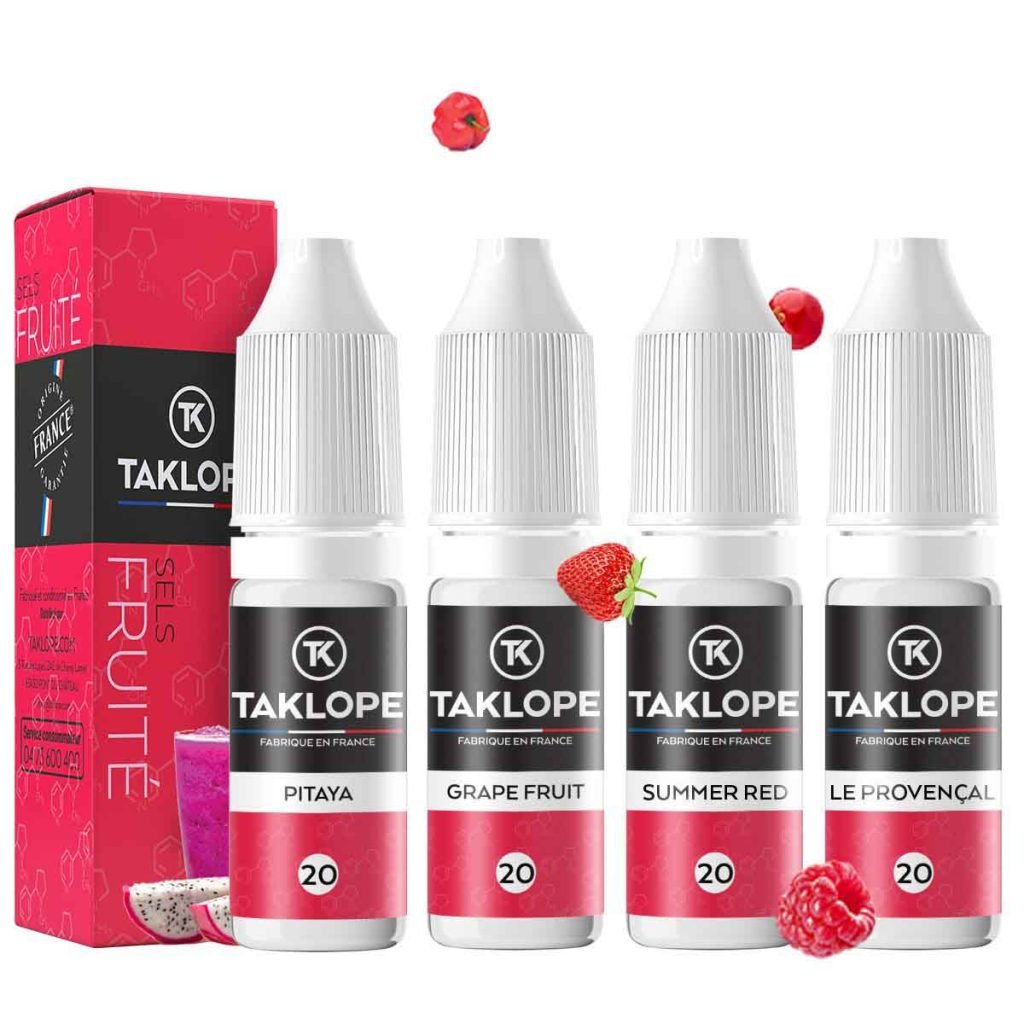Quel e-liquide choisir ? #MoisSansTabac2021 62 Pack Fruité - Taklope