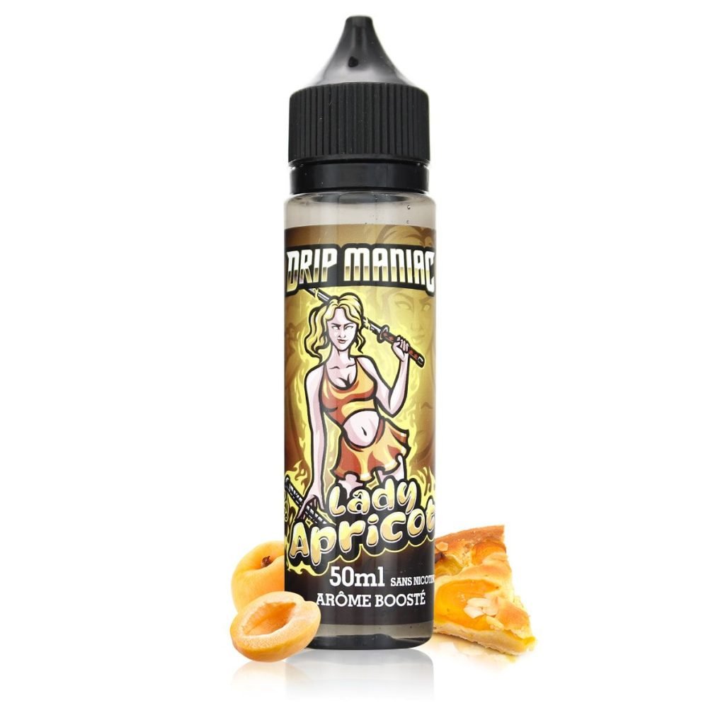 Les 6 Meilleurs E-liquides & Arômes concentrés - Février 2022 15 E-liquide Lady Apricot 50ml – Drip Maniac