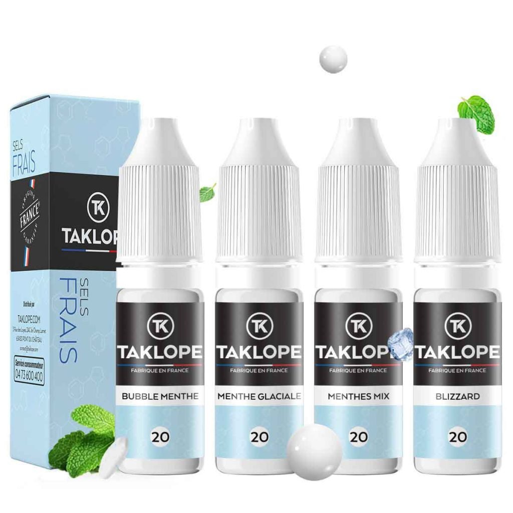 Quel e-liquide choisir ? #MoisSansTabac2021 58 Pack Mentholé - Taklope