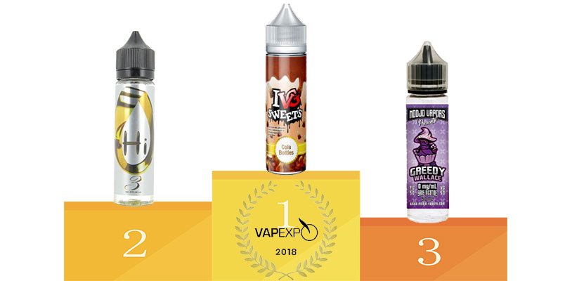 Les Awards des meilleurs e-liquides du Vapexpo Paris 2018 - Désormais en packs ! 31 Les meilleurs e-liquides gourmands du Vapexpo