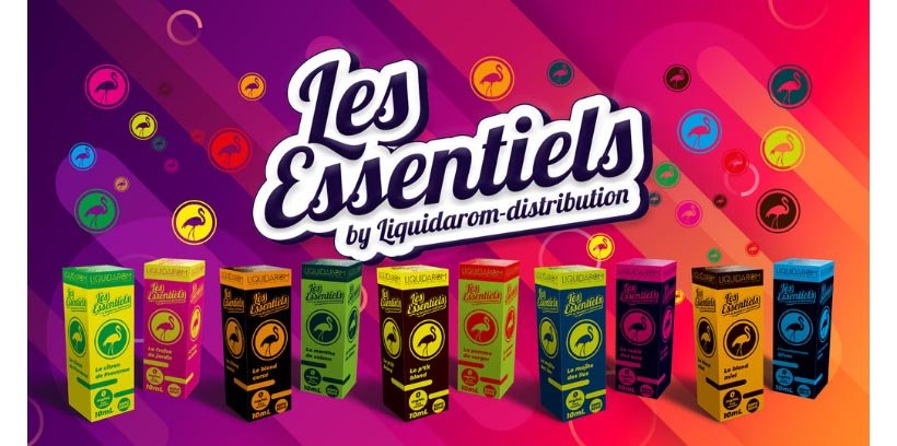 Liquid’Arom prévoit de vous donner des ailes cet été ! 16 E-liquides Les Essentiels - Liquidarom