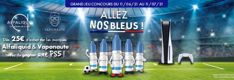 UEFA Euro 2020 : 6 e-liquides & arômes concentrés à vapoter 23 Banniere jeu concours jpeg