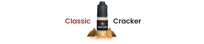 La gamme d'e-liquides Taklope s'agrandit ! 27 E-liquide Classic Cracker - Taklope
