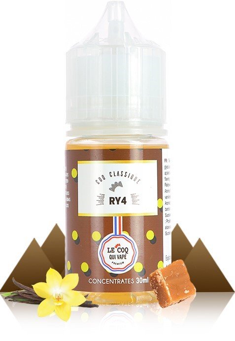 Le Top e-liquides & arômes - Mars 2021 20 Concentré Classic RY4 30ml – Le Coq Premium