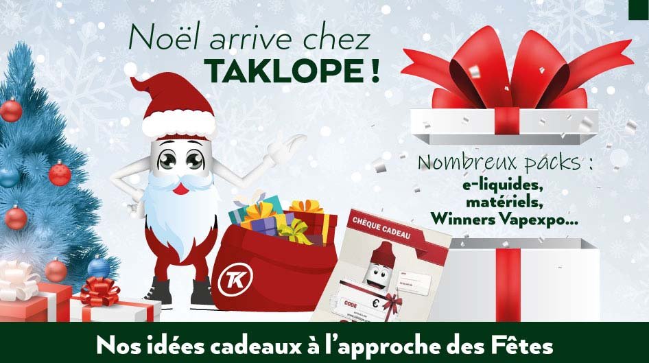 Noël arrive chez Taklope ! Retrouvez nos idées cadeaux à l'approche des Fêtes ! 14 Noël arrive chez Taklope ! Retrouvez nos idées cadeaux à l'approche des Fêtes !