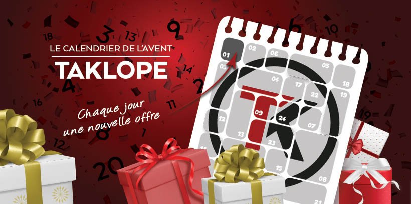 Ho ! Ho ! Ho ! Le Calendrier de l'Avent Taklope est arrivé ! 8 Ho ! Ho ! Ho ! Le Calendrier de l'Avent Taklope est arrivé !