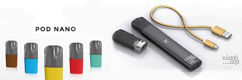 Du nouveau chez Le French Liquide ! 30 Koddo Pod Nano - Le French Liquide