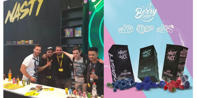 Des nuages plein les yeux : The Hall of Vape ! 32 Nasty Juice jpeg