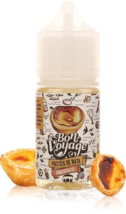 Le Top e-liquides & arômes - Mars 2021 18 Concentré Pastéis de Nata 30ml – Bon Voyage