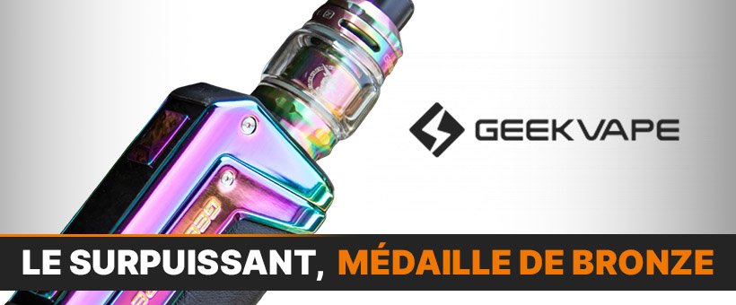 Meilleures cigarettes électroniques 2021 : Les kits complets 17 Top-vente 3 : Kit Aegis Legend 2 – Geek Vape