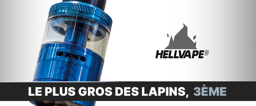 Meilleures cigarettes électroniques 2021 : les atomiseurs 19 Top-vente 3 : Atomiseur Fat Rabbit RTA – Hellvape