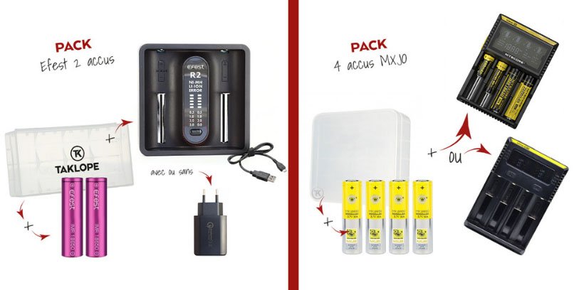 Rentrée 2019 : La liste des fournitures nuageuses est arrivée ! 35 Packs accus complets