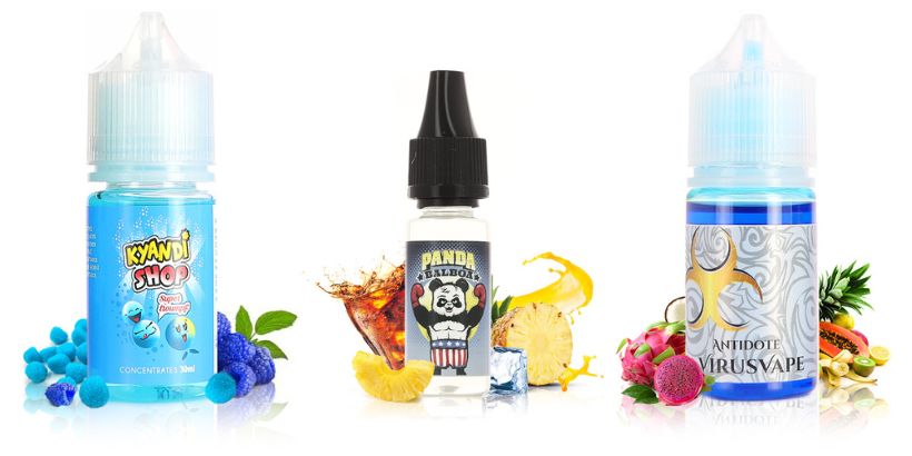 Le Top e-liquides & arômes - Avril 2021 25 Meilleurs arômes concentrés pour le DIY - Avril 2021