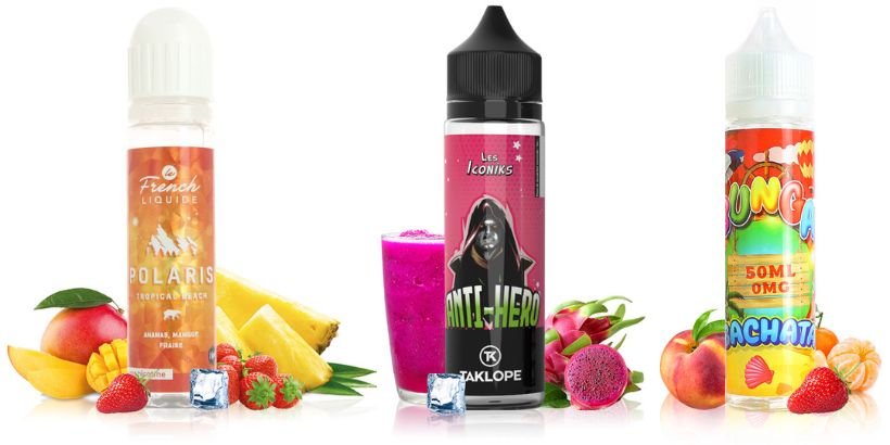 Le Top e-liquides & arômes - Avril 2021 20 Meilleurs e-liquides pour cigarettes électroniques - Avril 2021