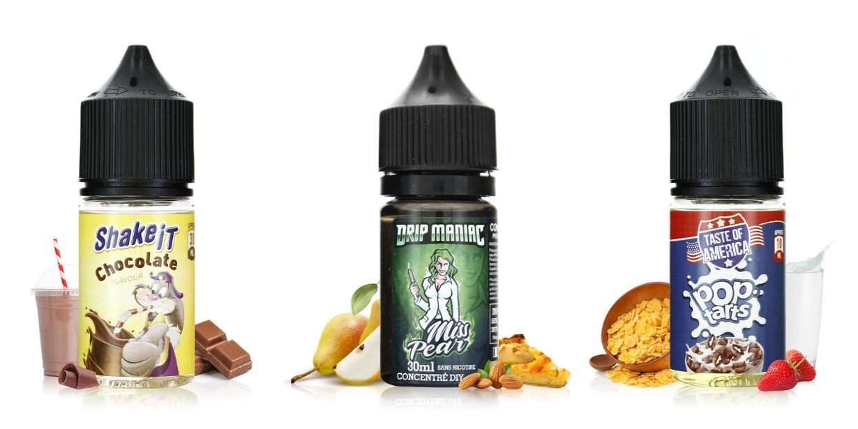 Les 6 Meilleurs E-liquides & Arômes concentrés - Février 2022 17 Meilleurs arômes concentrés DIY - Février 2022