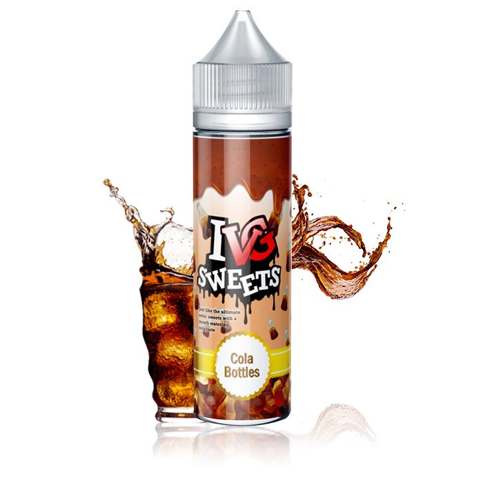 Les Awards des meilleurs e-liquides du Vapexpo Paris 2018 - Désormais en packs ! 34 E-liquide Cola Bottles 50ml - IVG Sweets