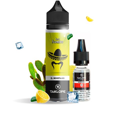 L’été sera chaud, dans les tee-shirts, dans les vapos ! 19 Taklope vous fait frissonner de paisir avec ce e-liquide frappé El moustacho