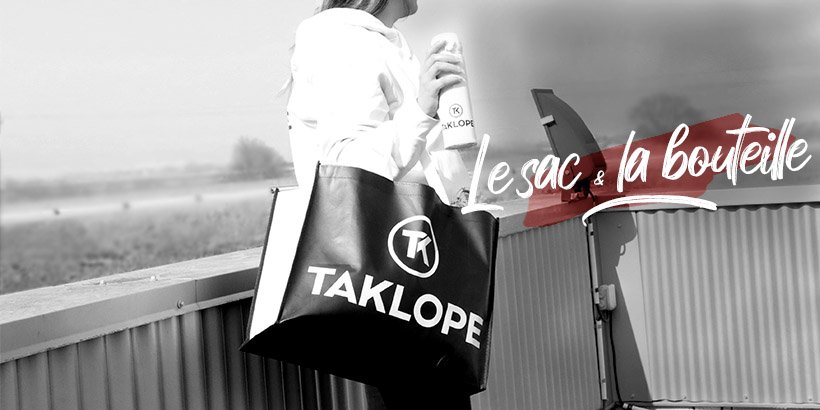 Taklope s'habille de nouveaux goodies ! 34 Sac & bouteille - Taklope